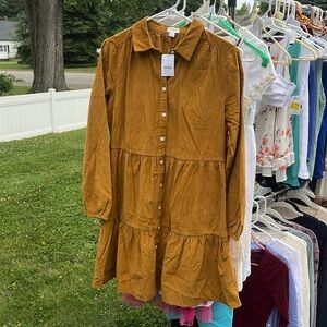 J. Crew long sleeve fall dress